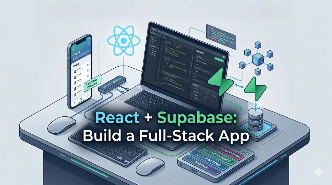 React + Supabase: Build a Full-Stack App Without a Custom Backend